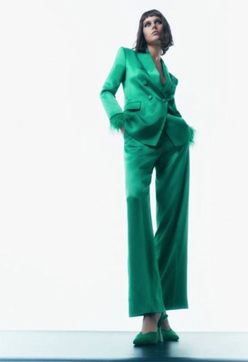 zara-green-feather-suit