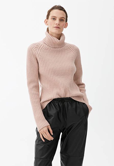 97 Rue des Mimosas Cashmere Jumper pink flecked casual look Fashion Sweaters Cashmere Jumpers 