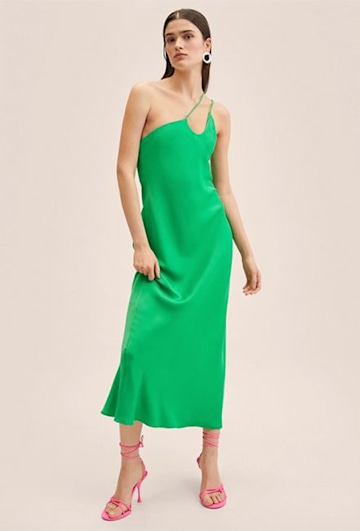 Mango-green-dress
