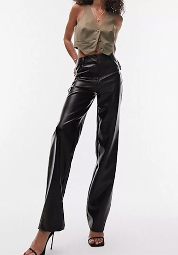 Topshop-faux-leather-trousers