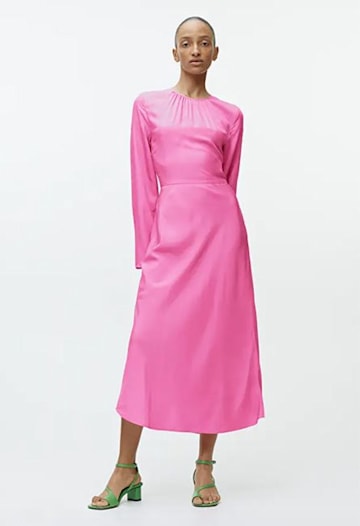 Arket-hot-pink-dress