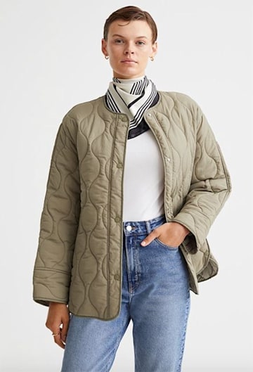 H-and-M-green-quilted-jacket