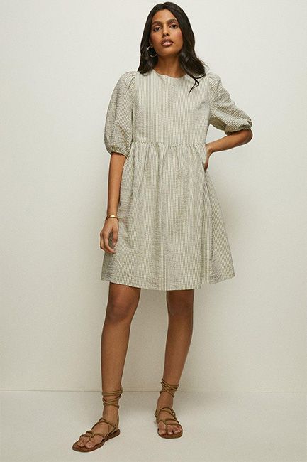 Women's Linen Smock Dresses