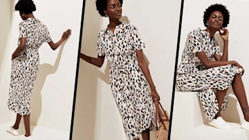 Leopard-print-m-and-s-dress