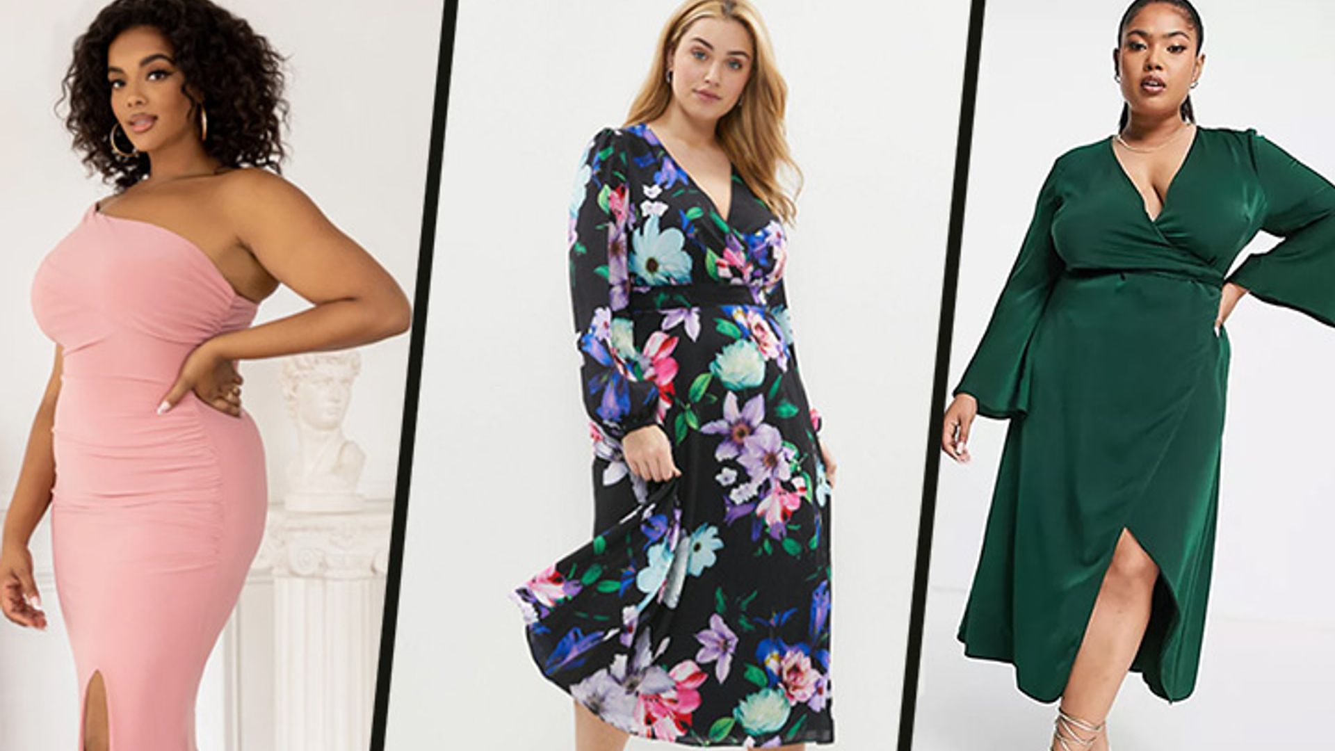 asos curve wedding guest dresses