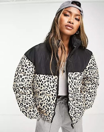 8 stylish leopard print puffer jackets for 2023: M&S, GAP River Island &  more | HELLO!