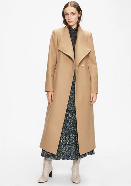 WOMEN FASHION Coats Basic Black XXL discount 64% New Collection Long coat 