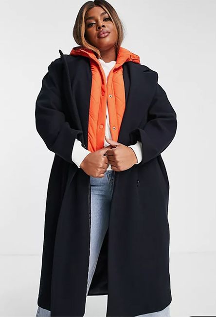 best down coat for plus size