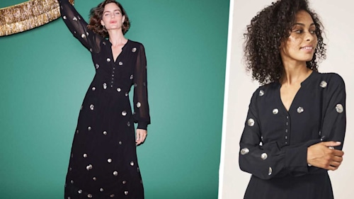 This shirt dress ticks all the boxes for the perfect party midi – and it’s under £100