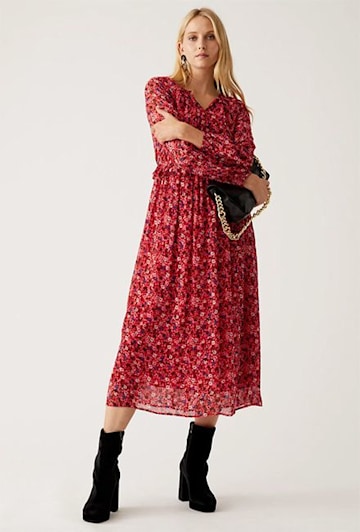 Marks-and-spencer-printed-midi-dress