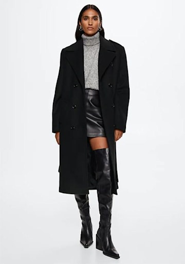 Mango wool coat