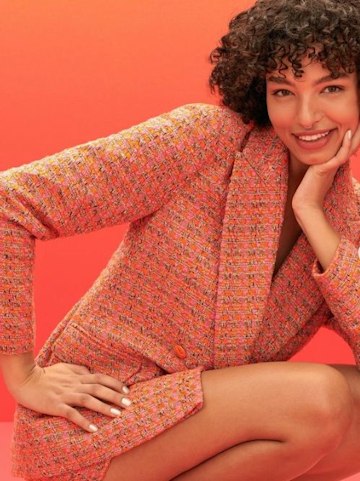 primark tweed blazer