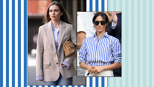 Blue & white striped shirts are seriously trending! From Primark to H&M, Frankie's Shop & more