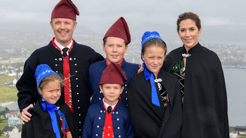 The Danish royal family just stepped out in traditional Faroese dress