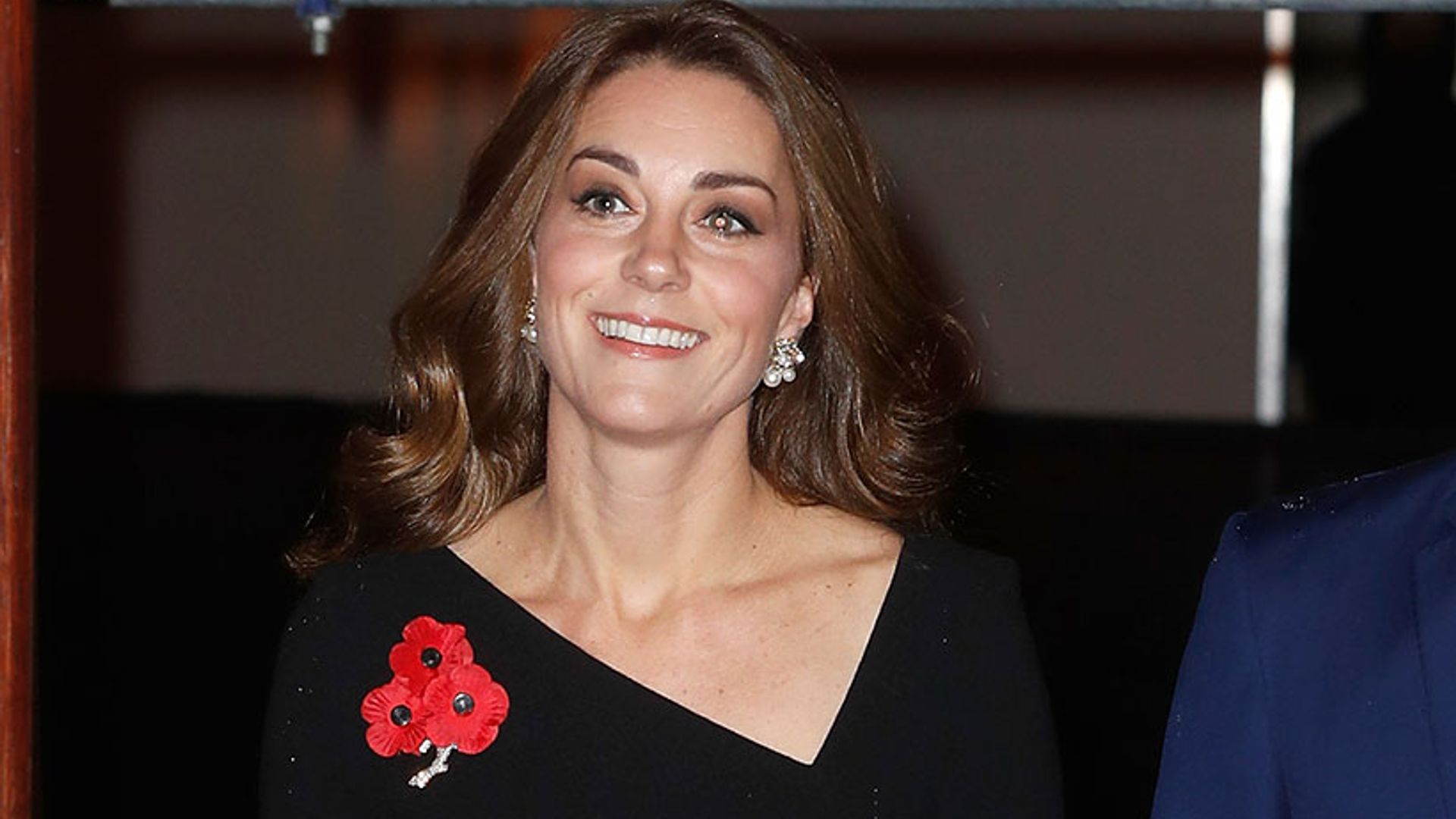 Kate Middleton In Black Roland Mouret At The Royal Festival Of ...