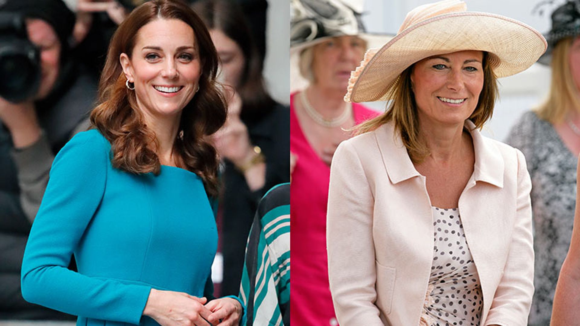 Carole Middleton Wore Nearly The EXACT Same Two Dresses As Kate ...