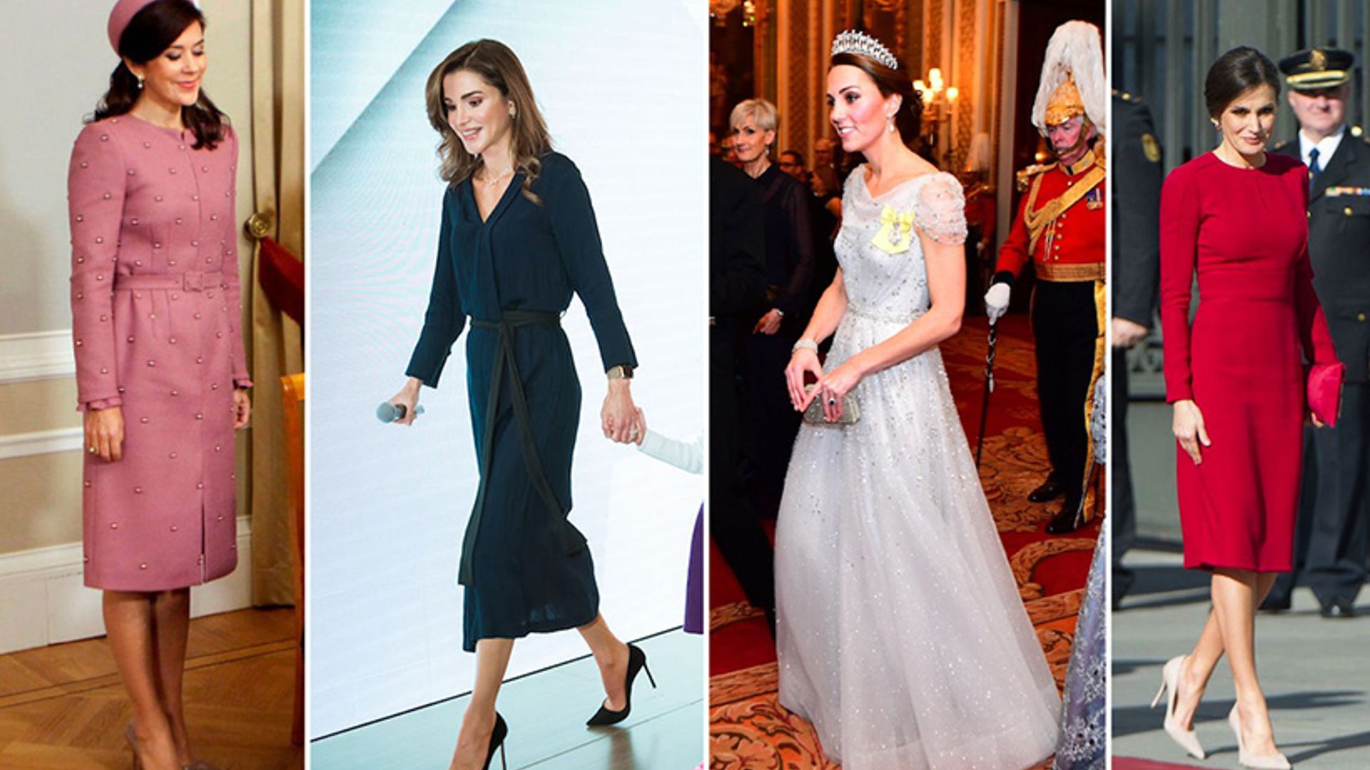 Kate Middleton, Queen Letizia and Princess Mary wow in HELLO!'s Royal ...