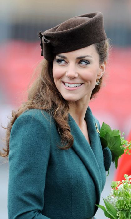 kate middleton brown hat