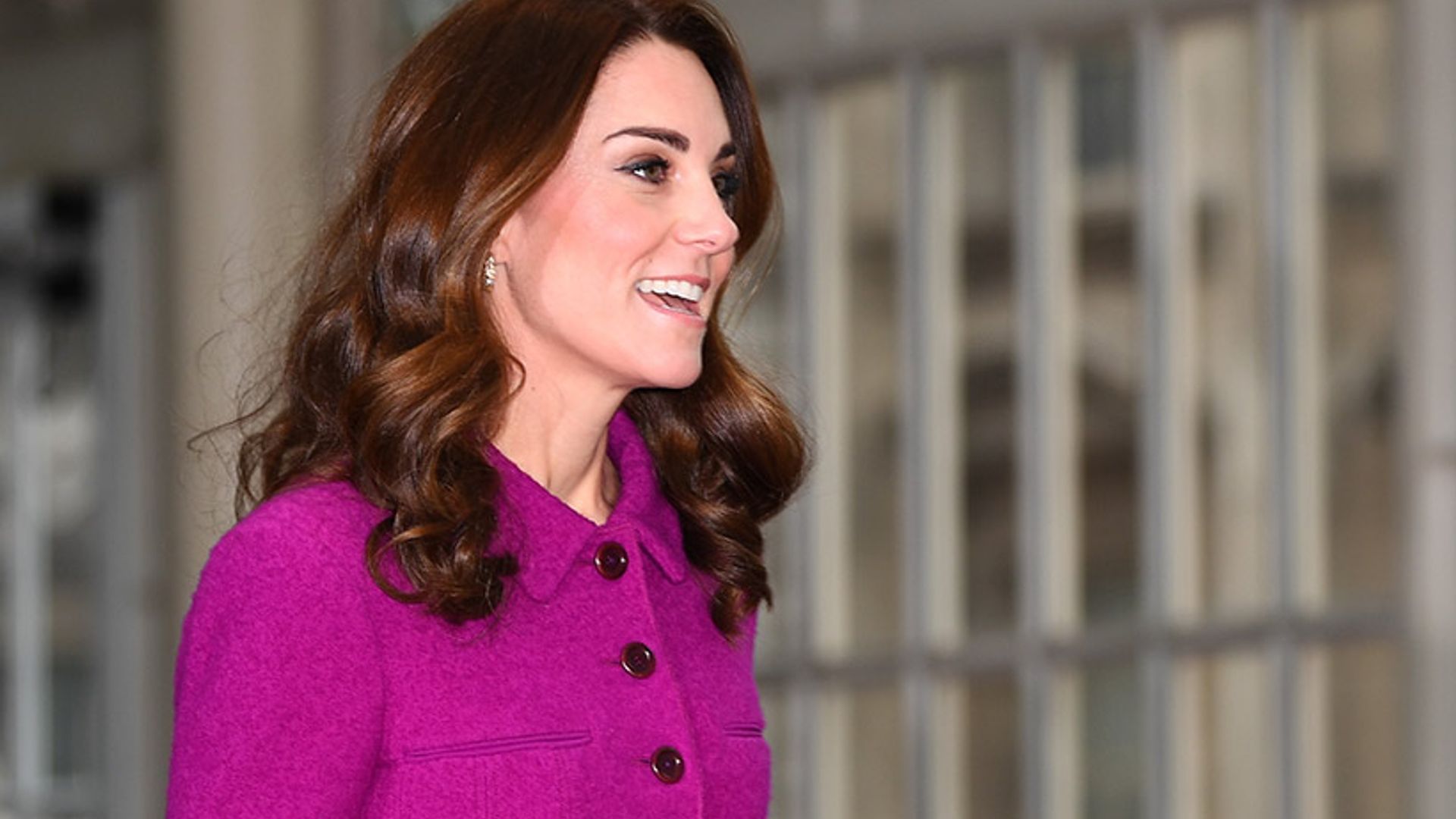 Kate Middleton Recycles Purple Oscar De La Renta Outfit At The Royal 