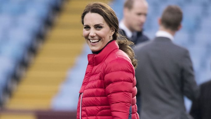 Kate Middleton off-duty: Duchess rocks puffer jacket and trendy ...
