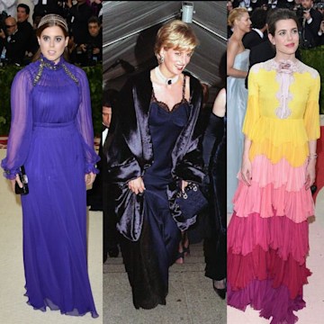 When royalty attend the Met Gala: Princess Beatrice, Princess Diana and ...