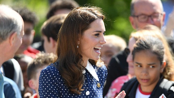 Kate Middleton recycles famous royal wedding guest dress | HELLO!