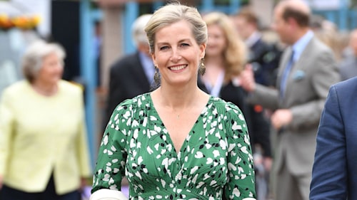 The Countess of Wessex is gorgeous in green at Chelsea Flower Show