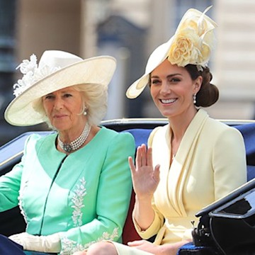 The Duchess of Cornwall looks SO chic in mint Bruce Oldfield coat dress ...