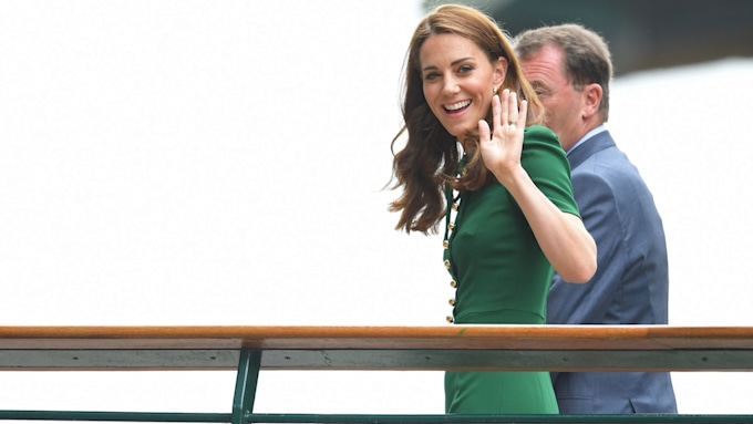 Kate Middleton wows in Dolce & Gabbana at Wimbledon day out with Meghan ...