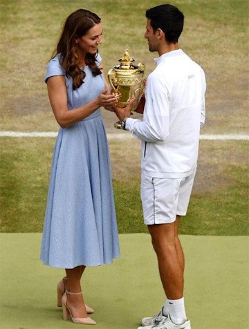 Kate Middleton wore a pair of high street shoes at Wimbledon and no-one