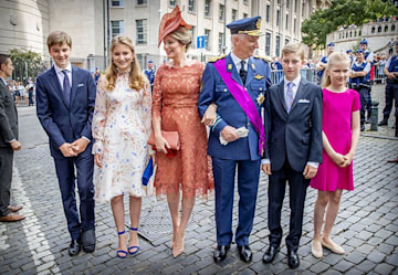 Princess Elisabeth steps out in gorgeous floral dress for Belgium's ...