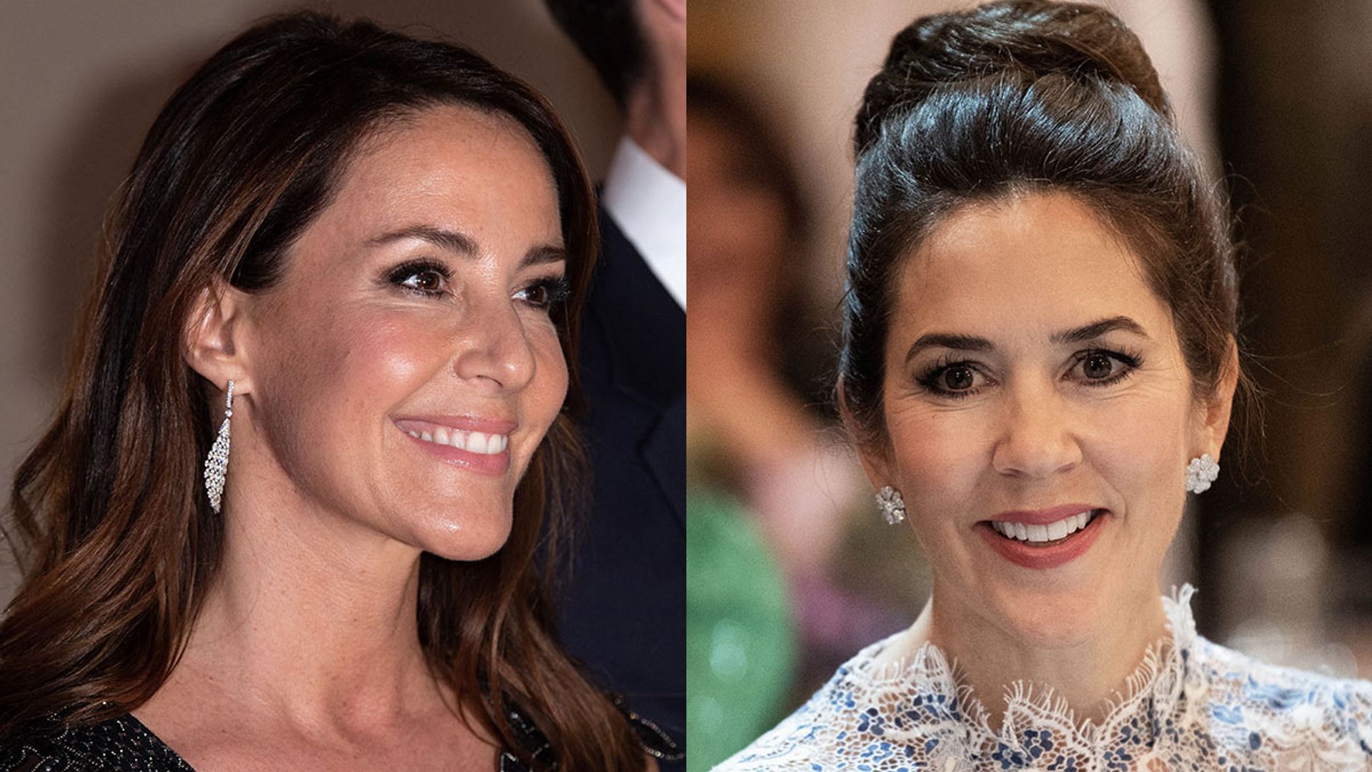 Crown Princess Mary And Princess Marie Dazzle In Paris See Their Gorgeous Gowns Hello