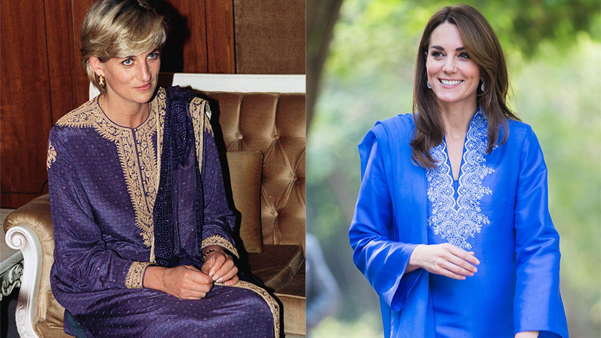 All the times Kate Middleton dressed like Princess Diana on her ...
