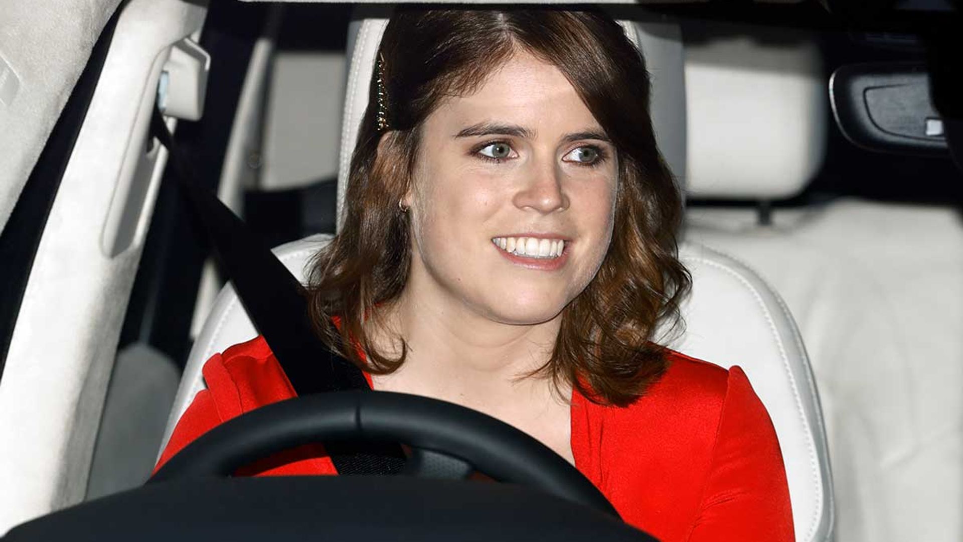 Princess Eugenie’s vibrant red dress is perfect for Christmas Day | HELLO!