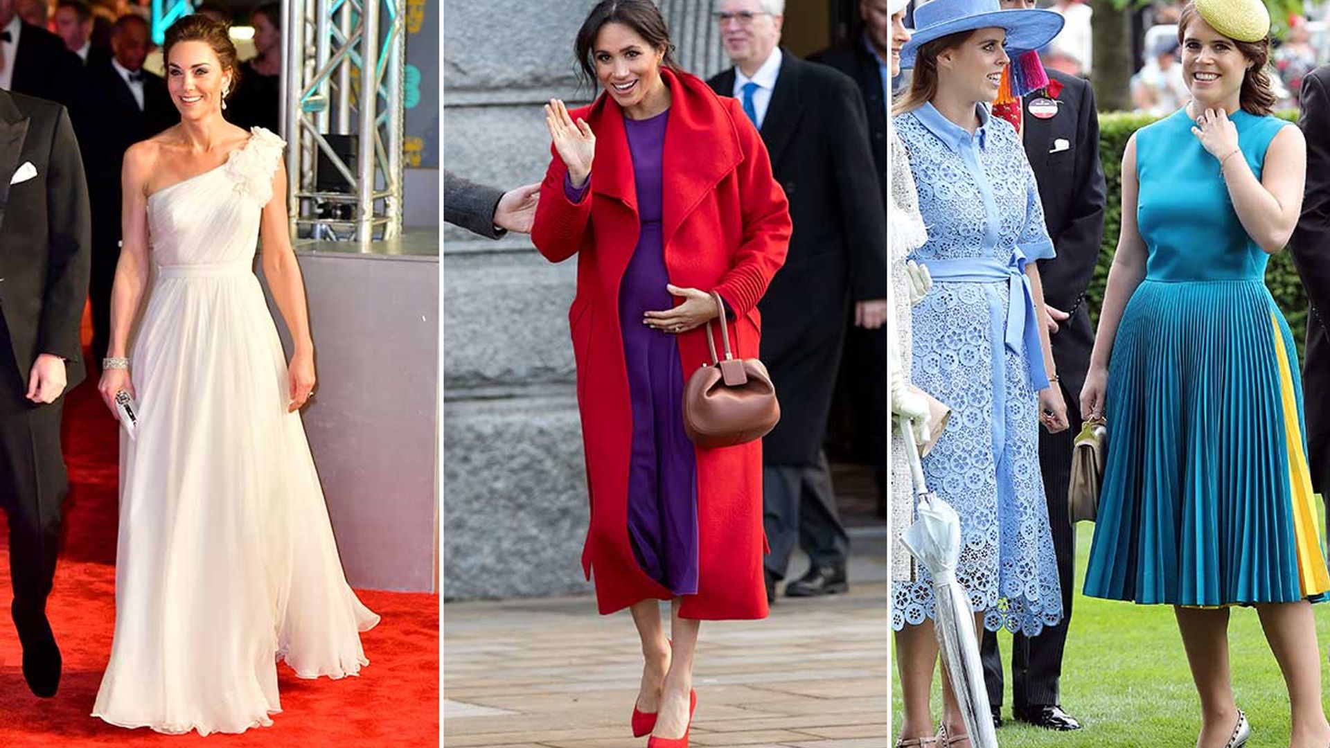 VIDEO Kate Middleton and Meghan Markle's best royal fashion moments of