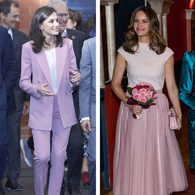 Valentine's Day outfits from Kate Middleton, Queen Letizia, Crown ...