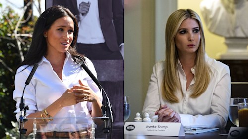 Fans notice surprising similarities between Meghan Markle and Ivanka Trump's wardrobes