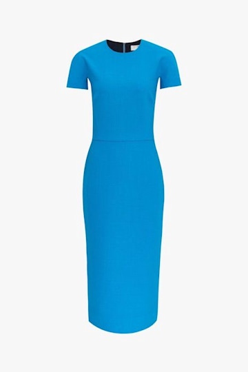 Meghan Markle's bold blue Victoria Beckham dress is finally back in ...