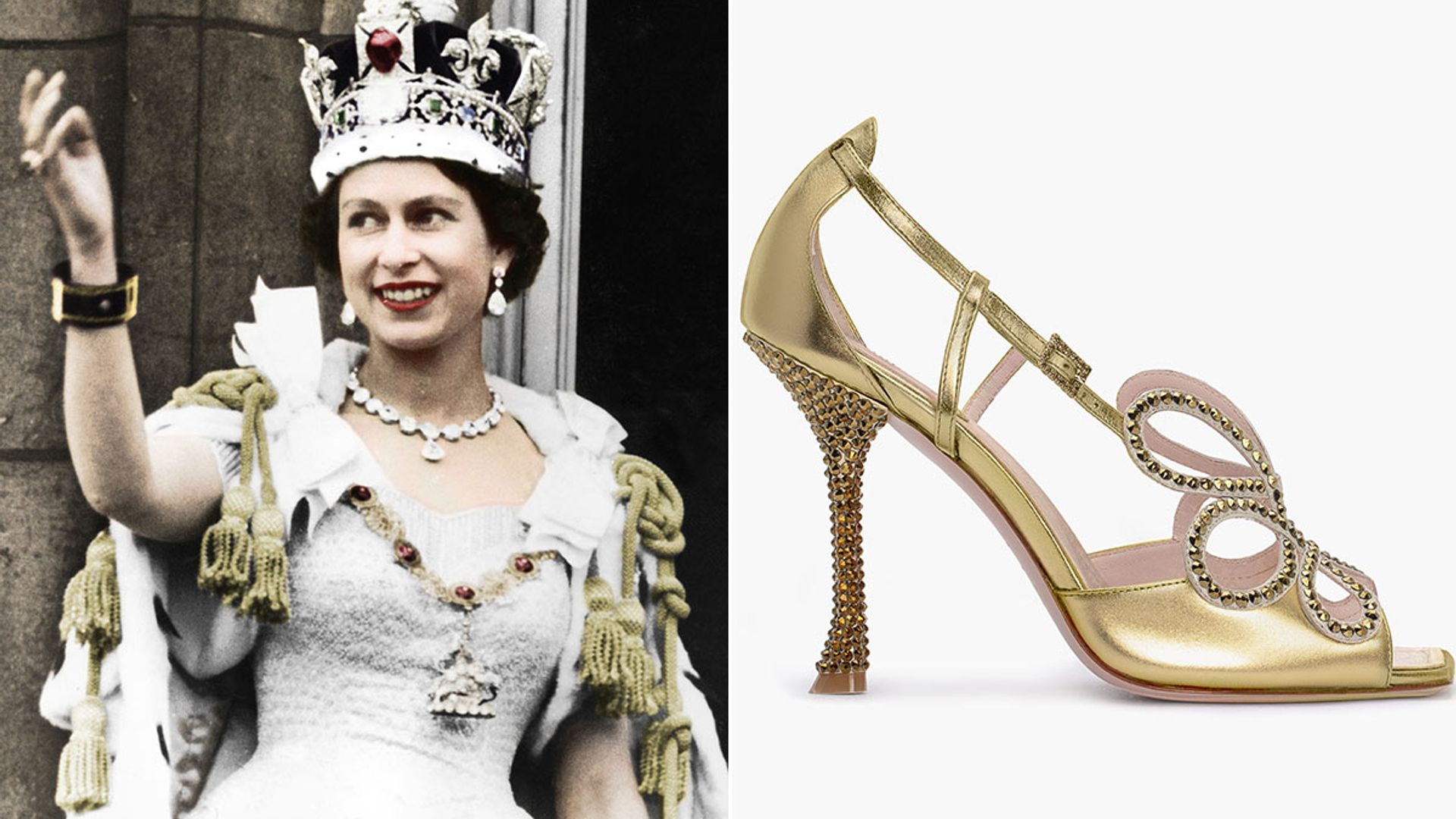 comprehensive slogan global The Queen's iconic coronation shoes are being launched to buy | HELLO!