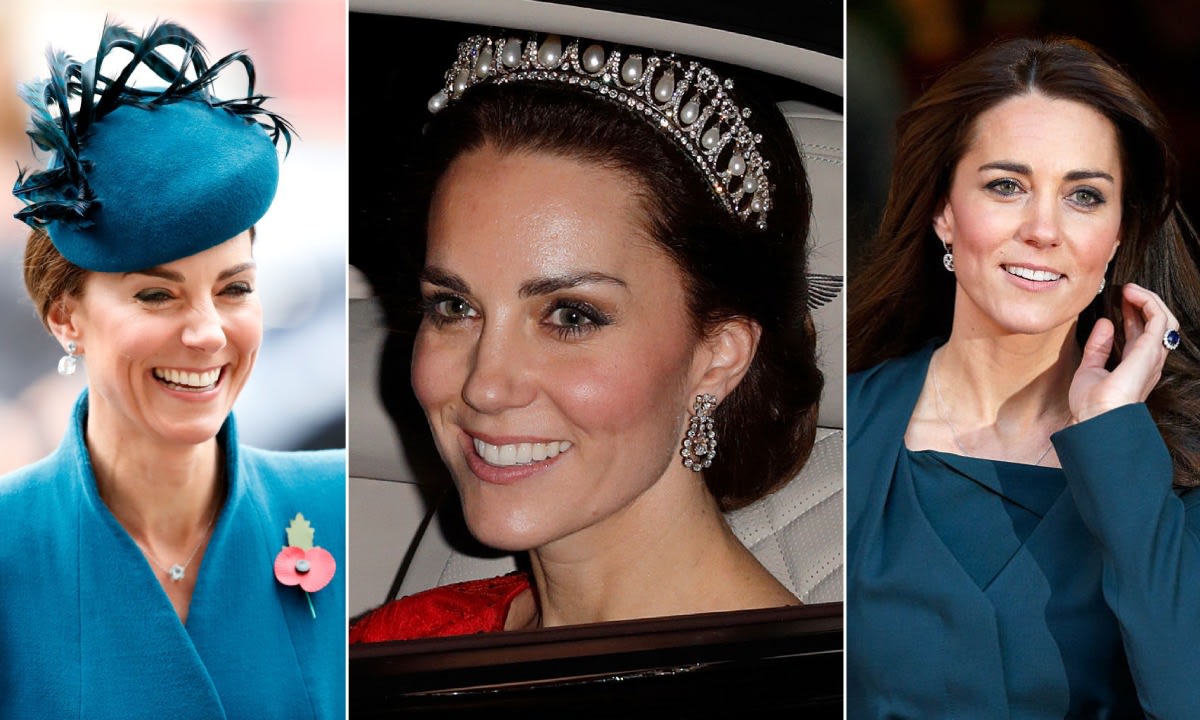 Kate Middleton's stunning royal jewellery collection: her favourite ...
