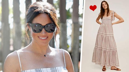 We're 100% sure Meghan Markle would love this Mango summer dress