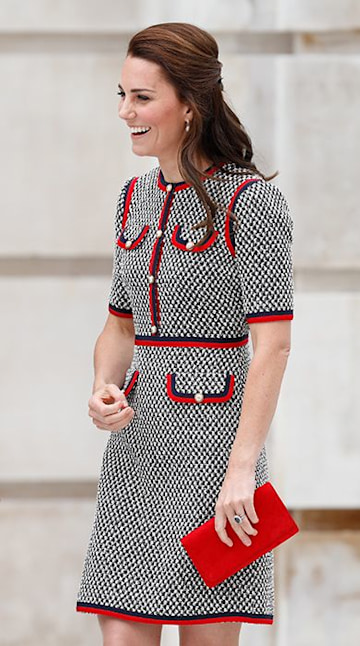 Love Kate Middleton's tweed Gucci dress? Marks & Spencer has a perfect ...