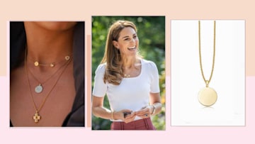 kate middleton layered necklace look