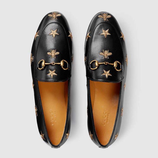 gucci loafers bumblebee