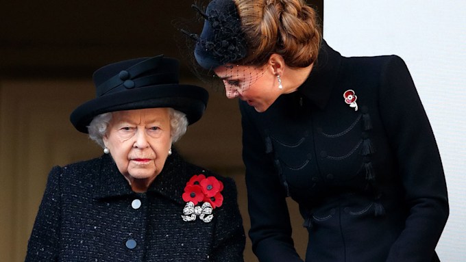 Kate Middleton & the Queen's symbolic jewellery for Prince Philip's ...