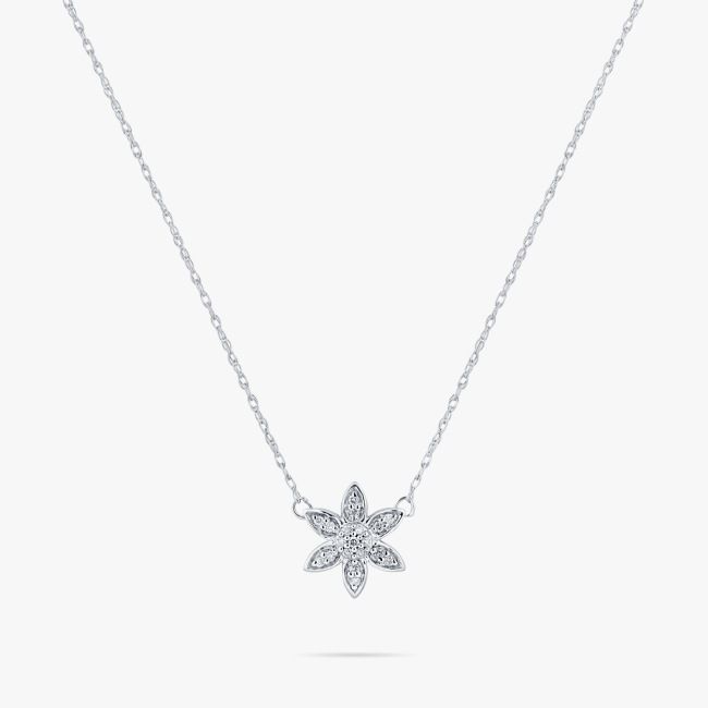 asprey diamond daisy necklace