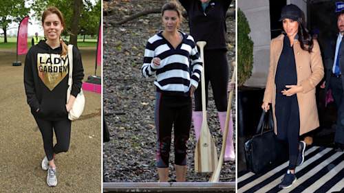 Royal women love their leggings as much as us! See Meghan Markle, Princess Beatrice and more