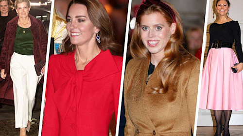 Royal style watch: Festive looks from Kate Middleton, Zara Tindall, Sophie Wessex & more