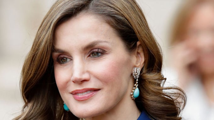 Queen Letizia's elegant navy coat is the definition of cosy | HELLO!