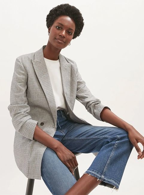 top for blazer